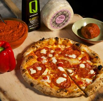 Gluten-free Neapolitan pizza